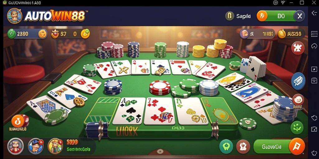 Gameplay seru Gaple di AUTOWIN88 yang mengasyikkan.