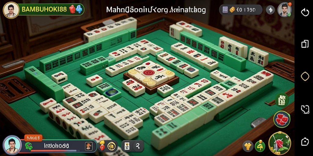 Gameplay Mahjong yang menarik dan penuh strategi.