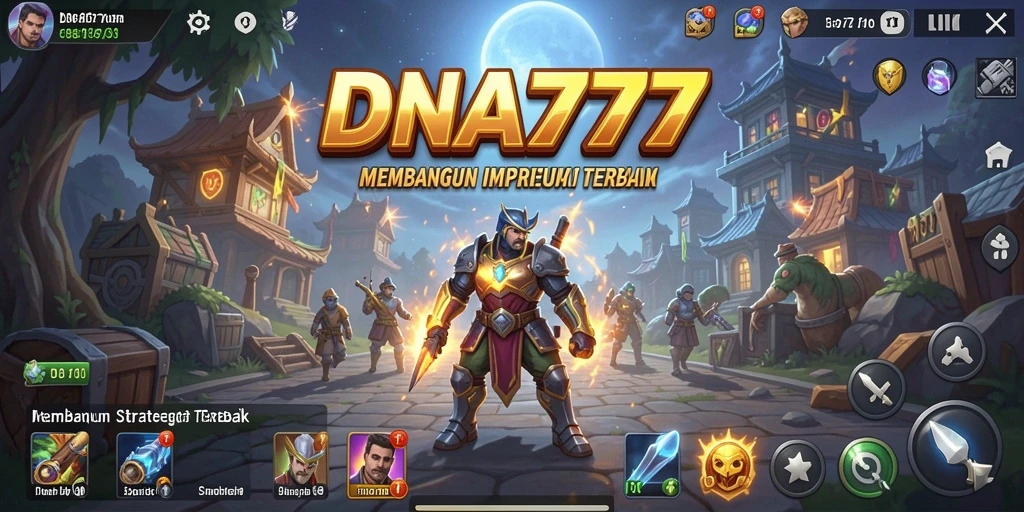 Tangkapan layar dari gameplay mendebarkan di DNA777.