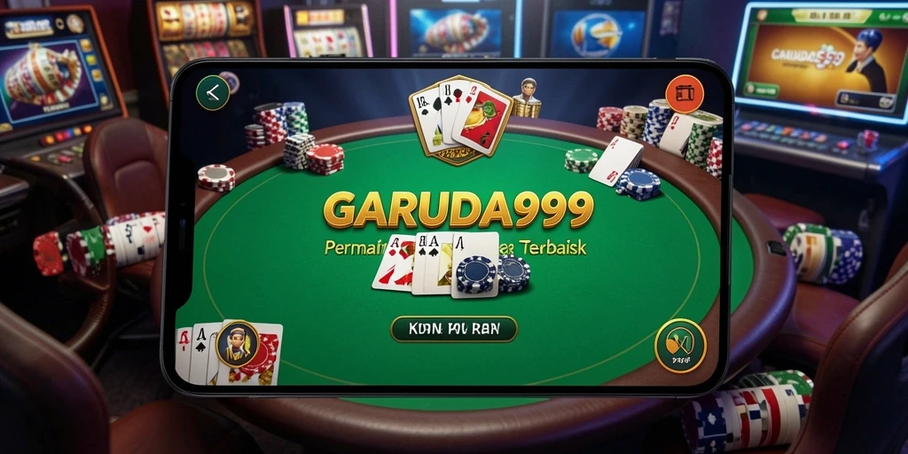 Tampilan menarik GARUDA999 saat sedang bermain Poker.