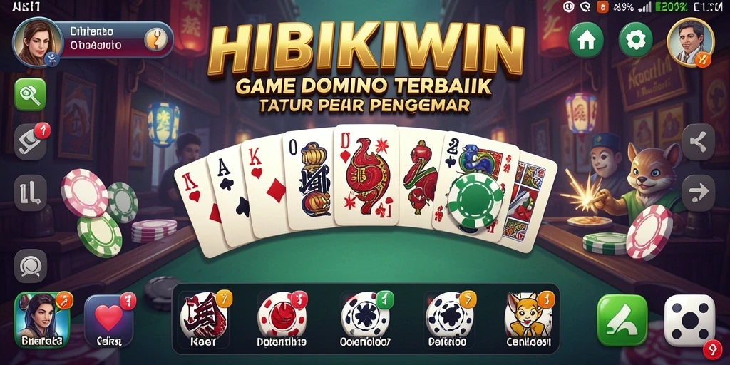 Tampilan gameplay HIBIKIWIN dengan interaksi seru antara pemain.