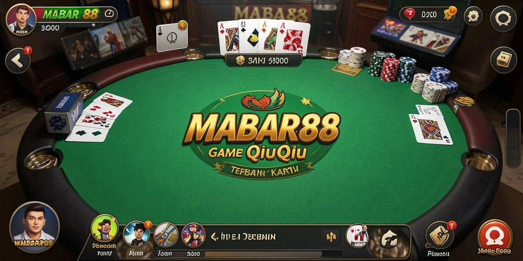 Tampilan gameplay QiuQiu yang menarik dan seru di MABAR88.