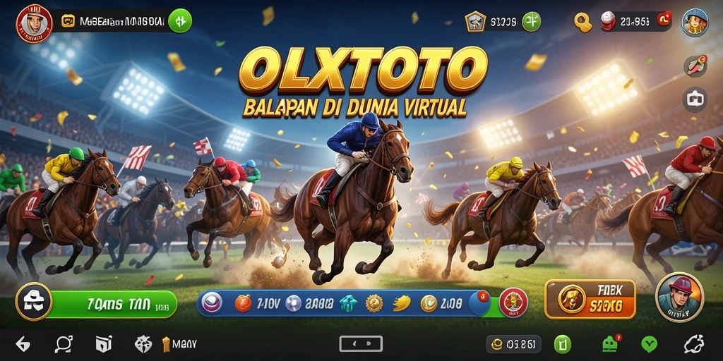 Tampilan gameplay OLXTOTO dengan berbagai jenis mobil balap.