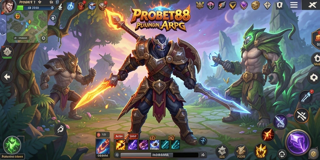 Tampilan gameplay PROBET88 yang menakjubkan dan penuh aksi.