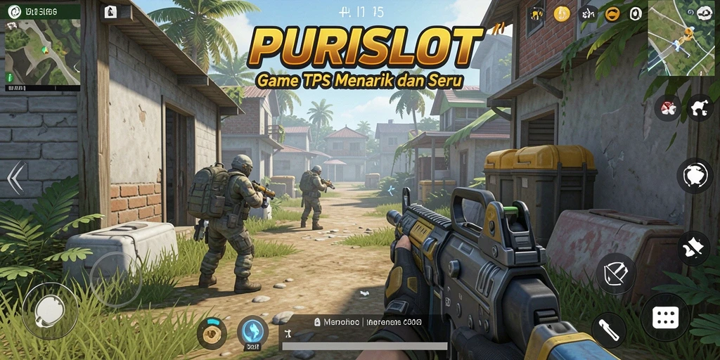 Tampilan gameplay PURISLOT yang mendebarkan dan penuh aksi.