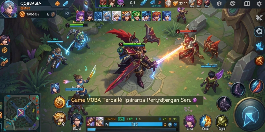Gameplay seru dan grafis mengagumkan di QQ88ASIA.