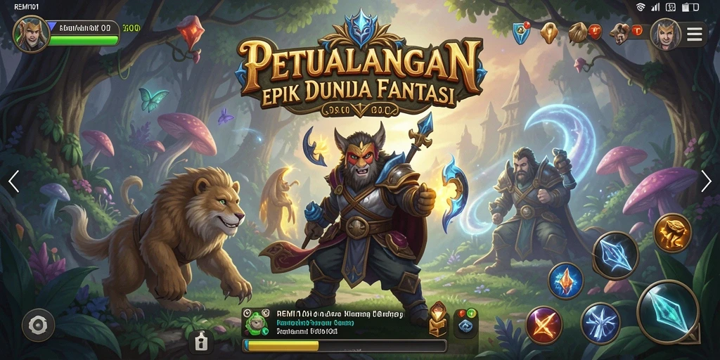 Gameplay REMI101 yang menakjubkan di dunia petualangan.
