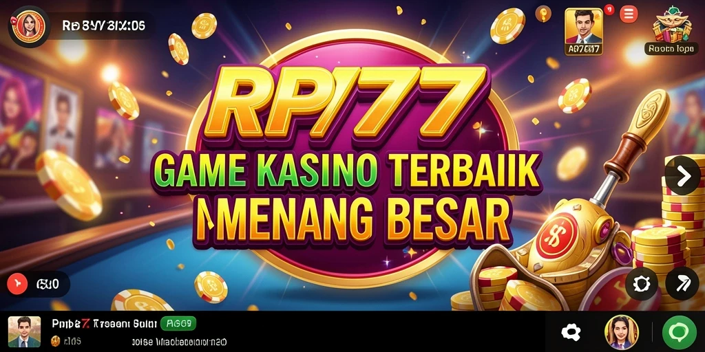 Tampilan gameplay RP777 yang menarik dan mengasyikkan di dunia Kasino.