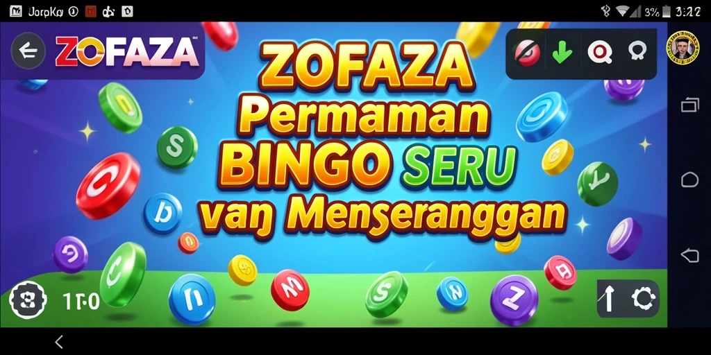 Berbagai tampilan gameplay ZOFAZA yang menarik dalam permainan Bingo.